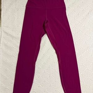 lululemon athletica Magenta Leggings